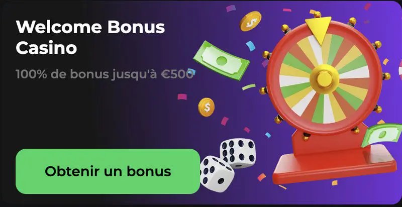Page bonus de bienvenue Betify 200% jusqu'à 500 euros